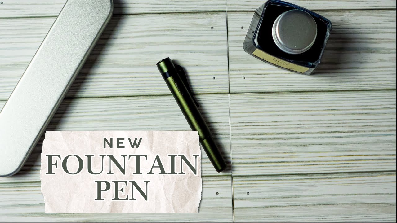 MY NEW FOUNTAIN PEN | HONGDIAN M2