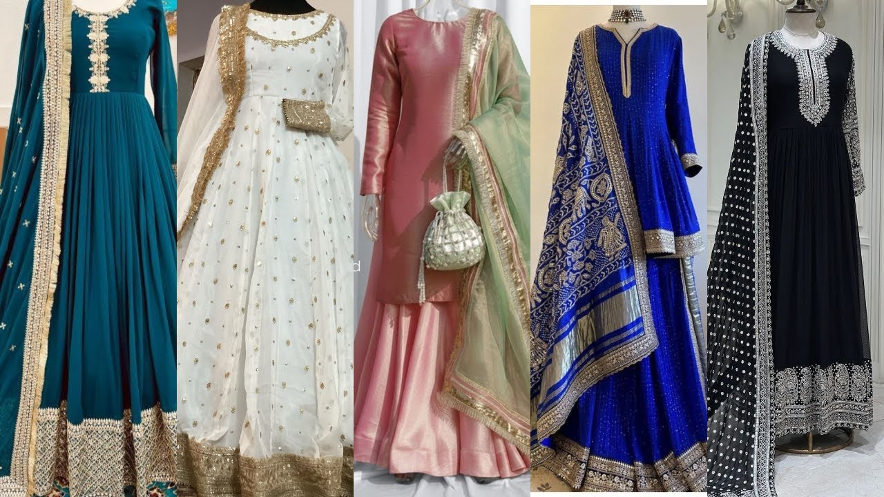 LatestLatest Anarkali & Party Wear Dress Ideas 2025 | Gorgeous Mehndi, Barat & Walima Outfit Designs