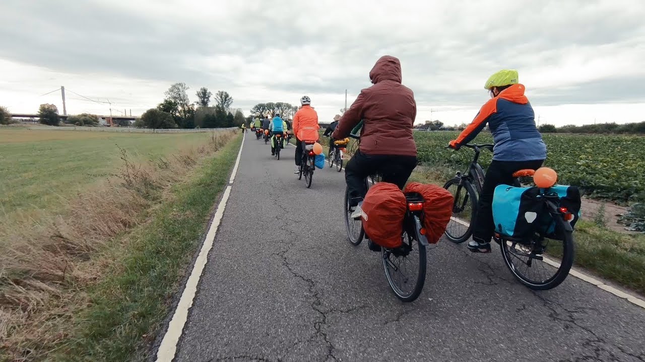 Radeln am Rhein &ndash; Fahrrad-Wallfahrt mit der SommerZeit