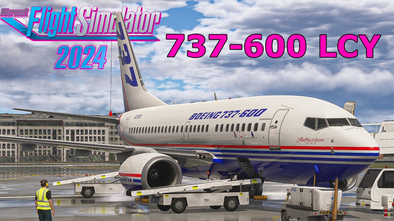 Small but Mighty: PMDG 737-600 London City Ops in MSFS 2024! With a Real Boeing Pilot