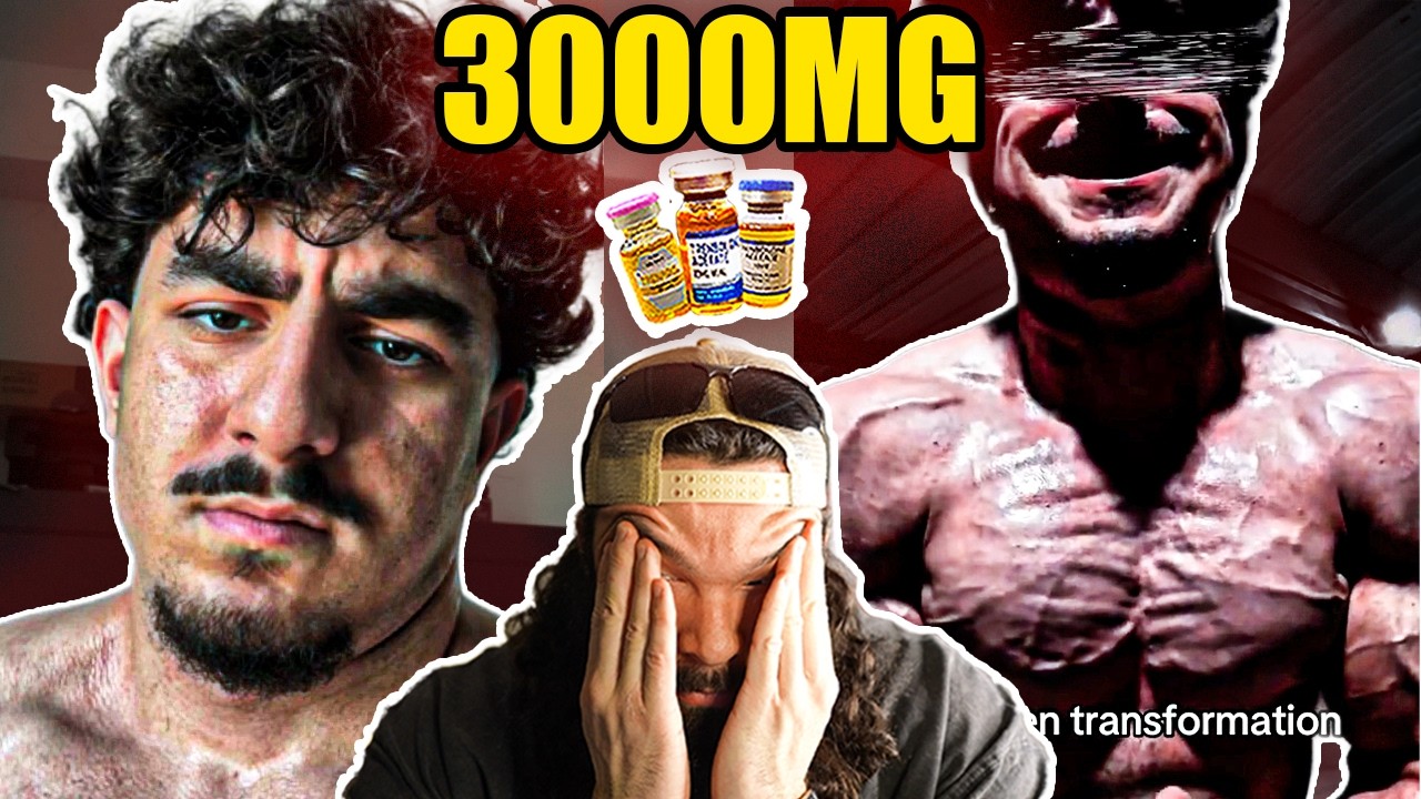 This 19 Year Old's Steroid Cycle Is INSANE