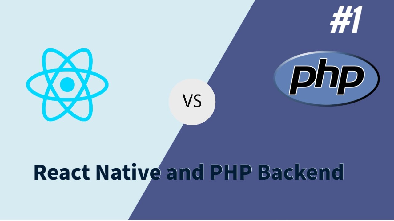 How to connect React native mobile app (android & ios) to PHP backend - For beginners PART 1.