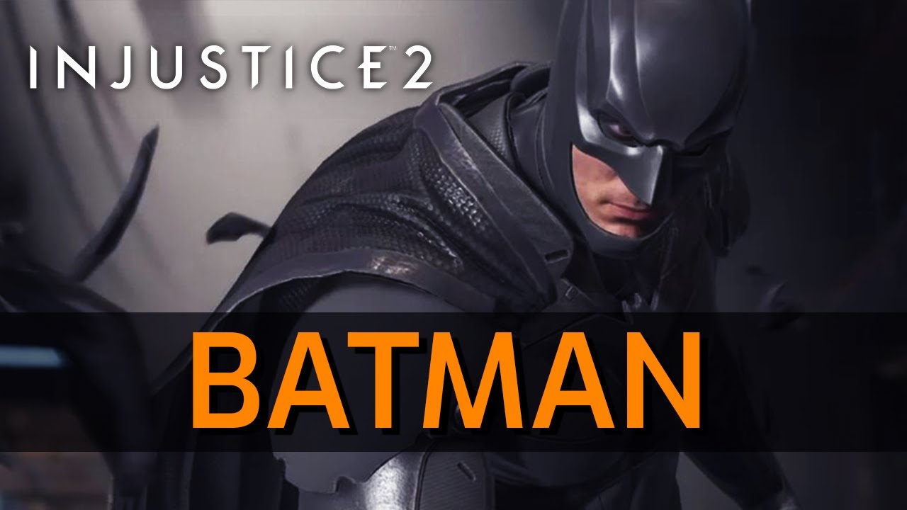 Injustice 2 - Batman Moveset w. Inputs [Basic]