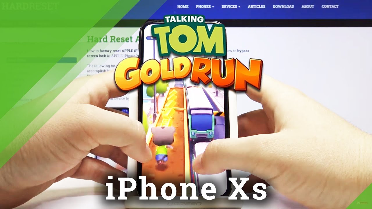 Talking Tom Gold Run on iPhone XS - iOS Gameplay & Performance Checkup