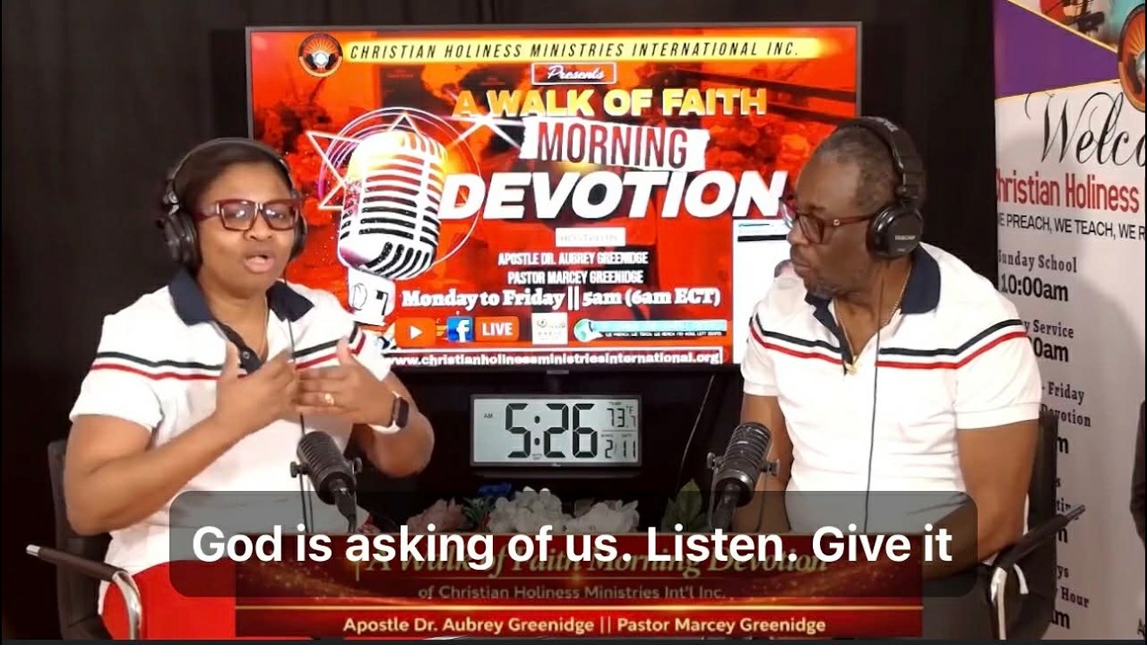 A Walk of Faith Morning Devotion || 11th February 2026 || Walking Daily in the Will of God