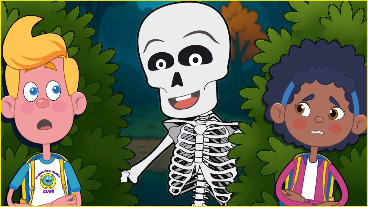 We’re Going on a Skeleton Hunt Song — Non-Scary Halloween Brain Break | Mister Kipley