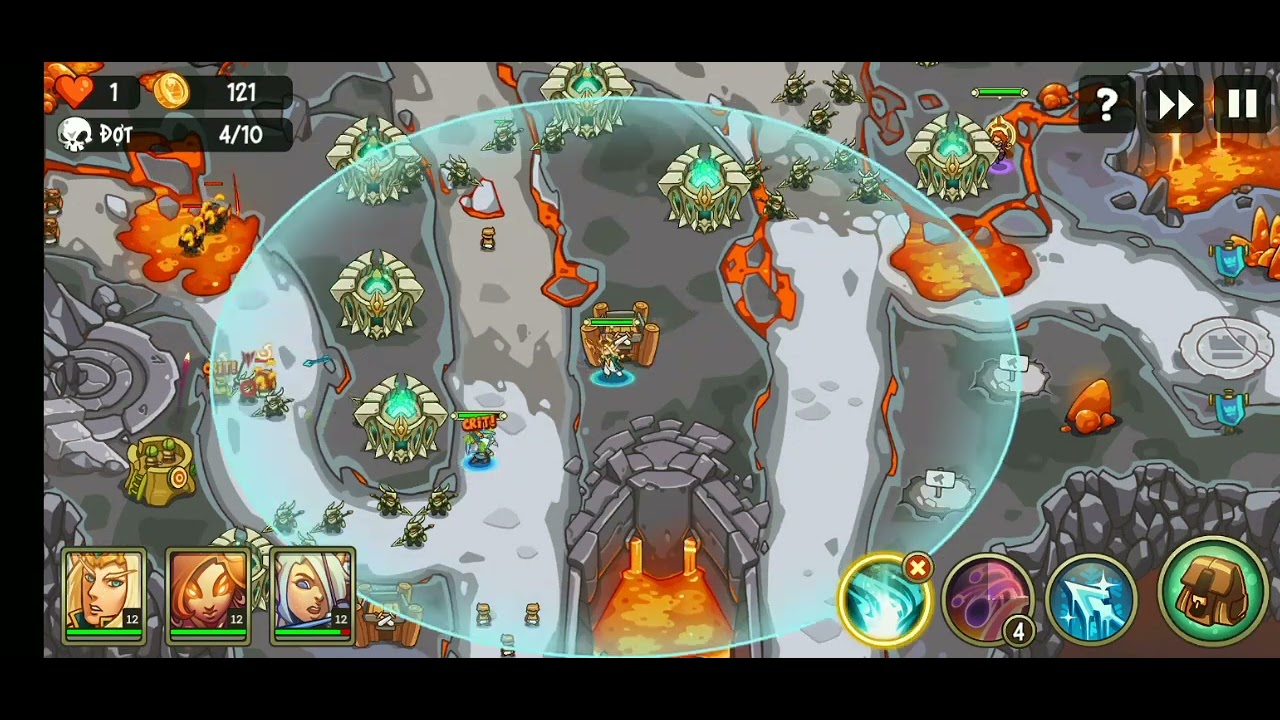 Empire warriors TD map 39 hell, AA MI Ar, Combo hủy diệt mọi map 😘. Buill trụ ấn yếu đánh nhàn🙆