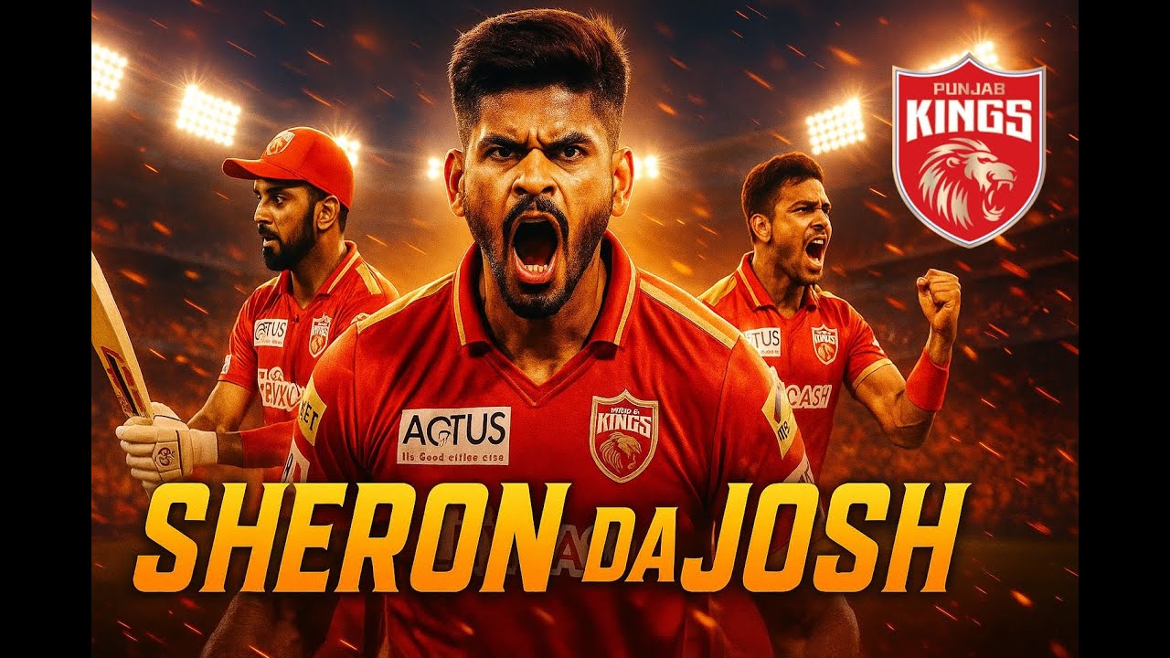 PBKS Anthem 2025 | Sheron Da Josh | Punjab Kings Fan Made Anthem