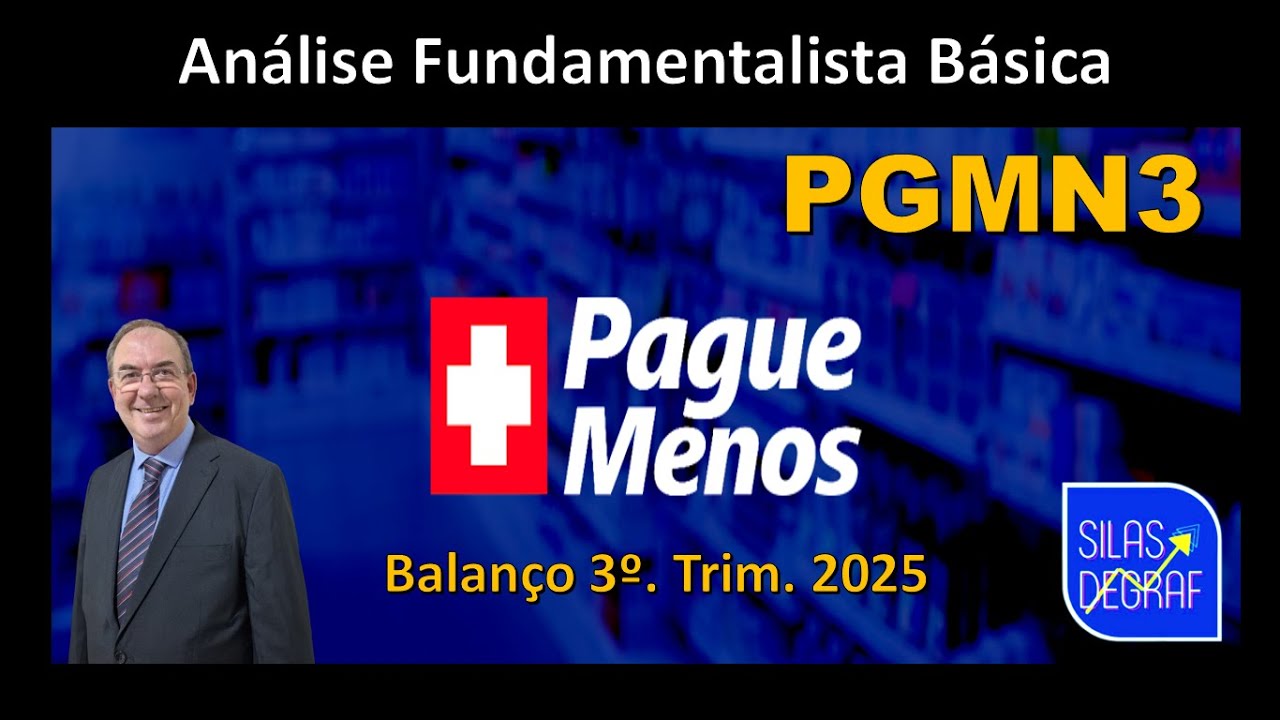 PGMN3 - EMPREENDIM. PAGUE MENOS S/A. ANÁLISE FUNDAMENTALISTA BÁSICA. PROF. SILAS DEGRAF. 3o.TRIM. 25