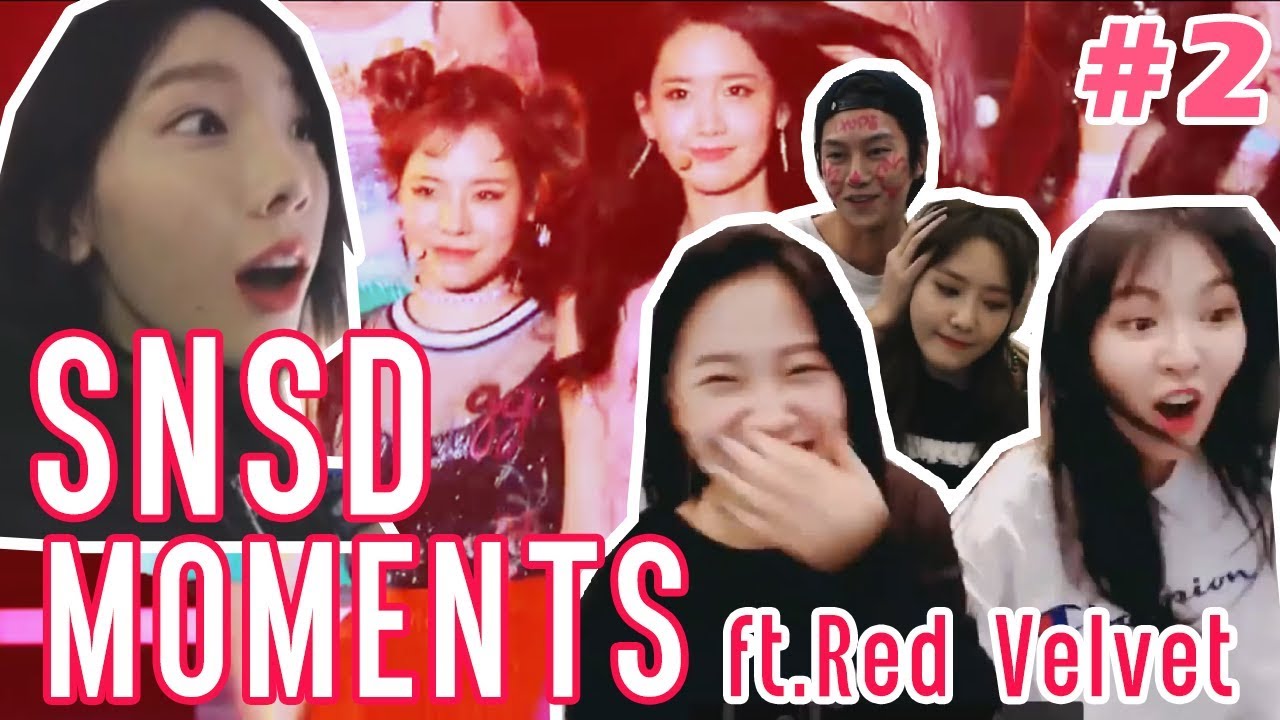 SNSD Random Moments ft Red Velvet #2 소녀시대