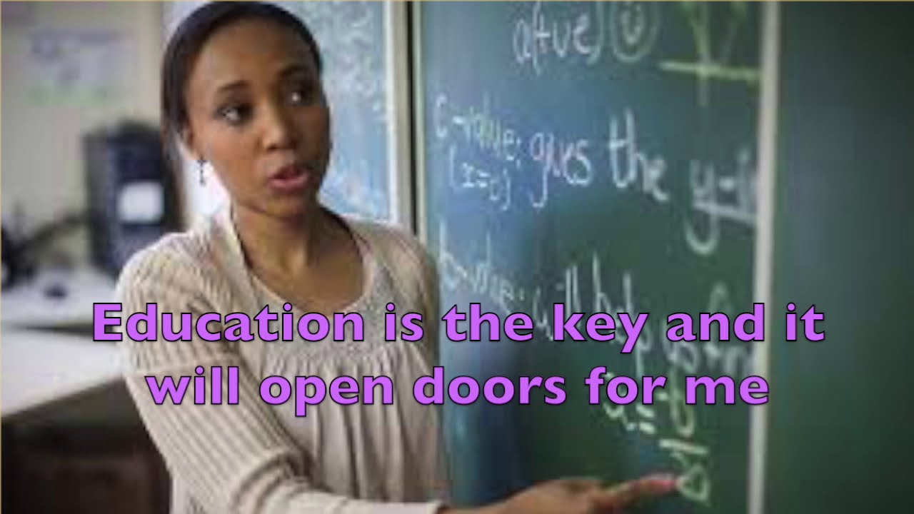 There is nothing stopping me - Aspirational children's song about the importance of education