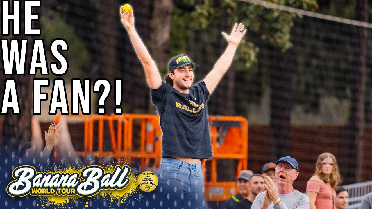 Саванна Банана ловит фол-мяч, будучи БОЛЕЛЬЩИКОМ, в ПЛЕЙ-ОФФ!