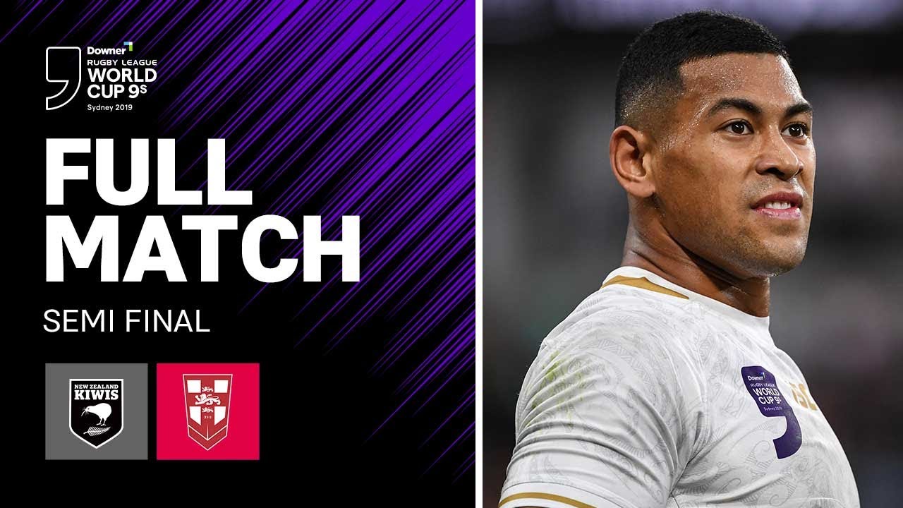 NRL Highlights | New Zealand v England | 2019 Rugby League World Cup 9s | Semi-Final