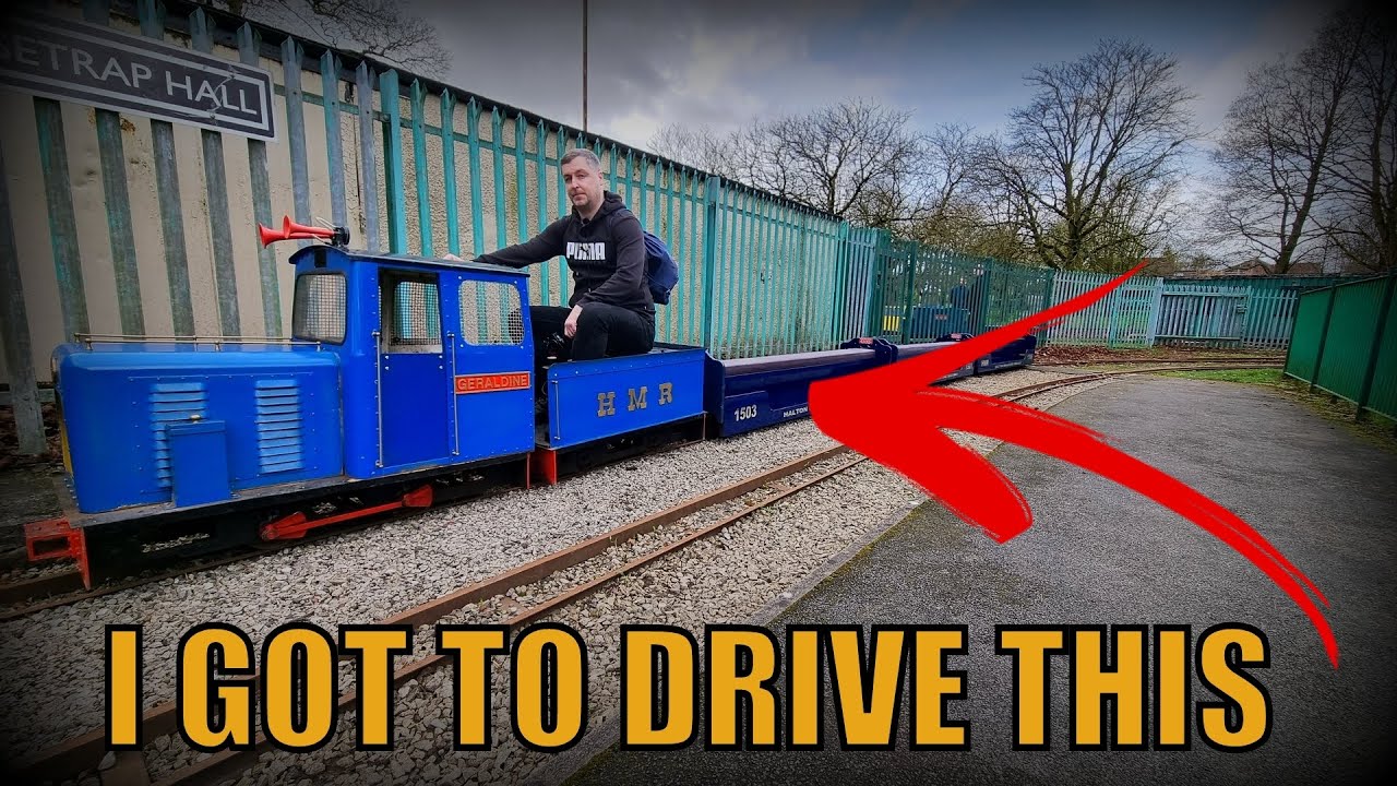 We Got Exclusive Access To The 45 Year Old Halton Miniature Railway - Runcorn -