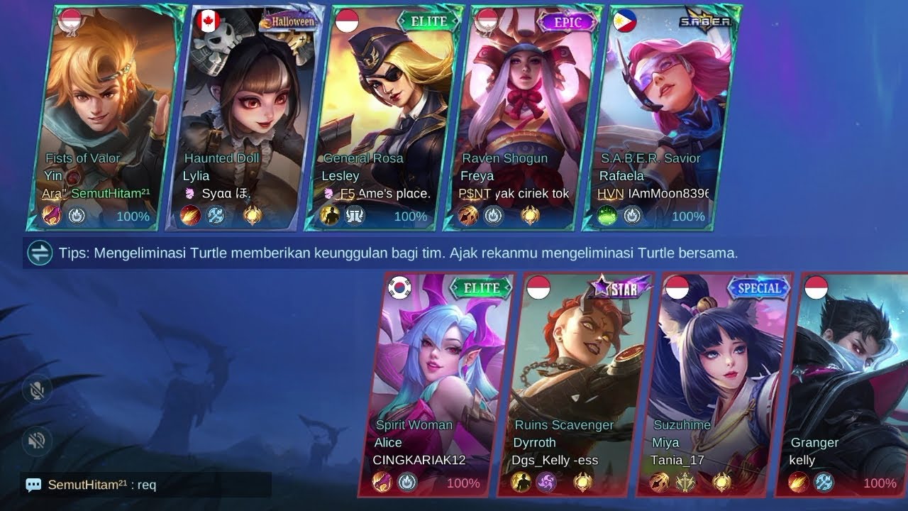 Menuju Yin Top 1 Global Part 1 [Mobile Legends]