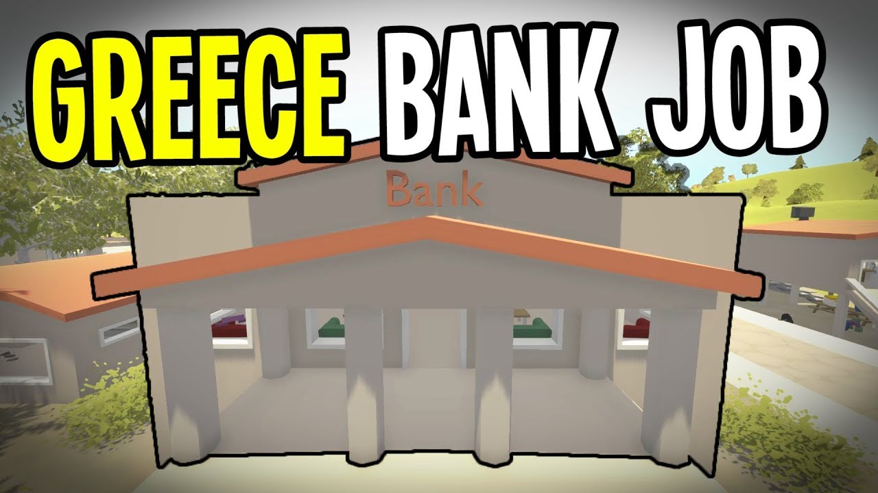 Unturned - GREECE BANK HEIST - Greece Map Survival - Episode 3