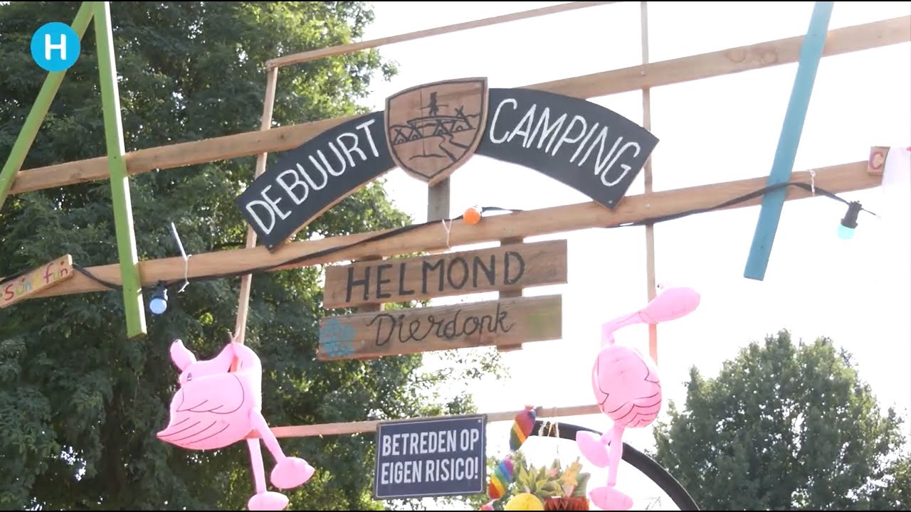 Dierdonk omgetoverd in een buurtcamping | Helmond