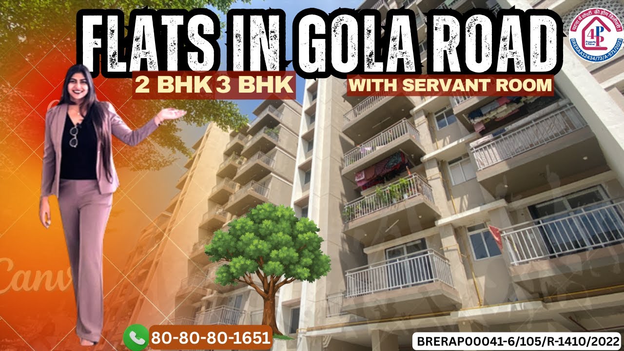 Best Ready To Move Apartment in Gola Road Patna | 3 BHK Flat with Servant Room 📞 8080801651