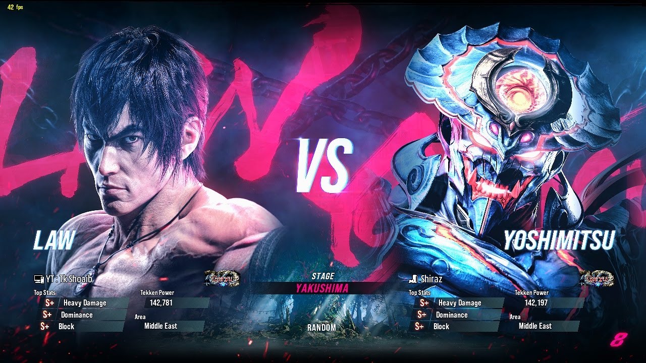 Yoshimitsu | King VS Marshall Law Tekken 8 | Online Ranked Matches | Tekken 8 Season 2 Gameplay # 43