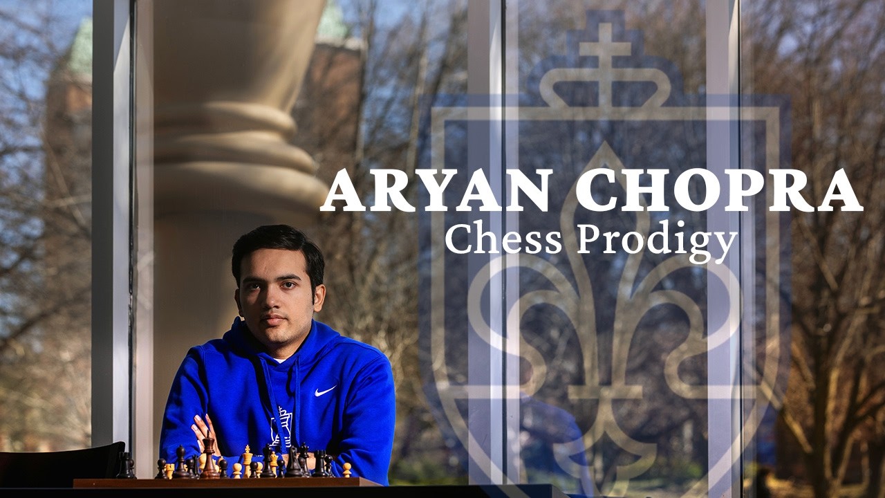 Арьян Чопра, шахматный вундеркинд из Университета Сент-Луиса