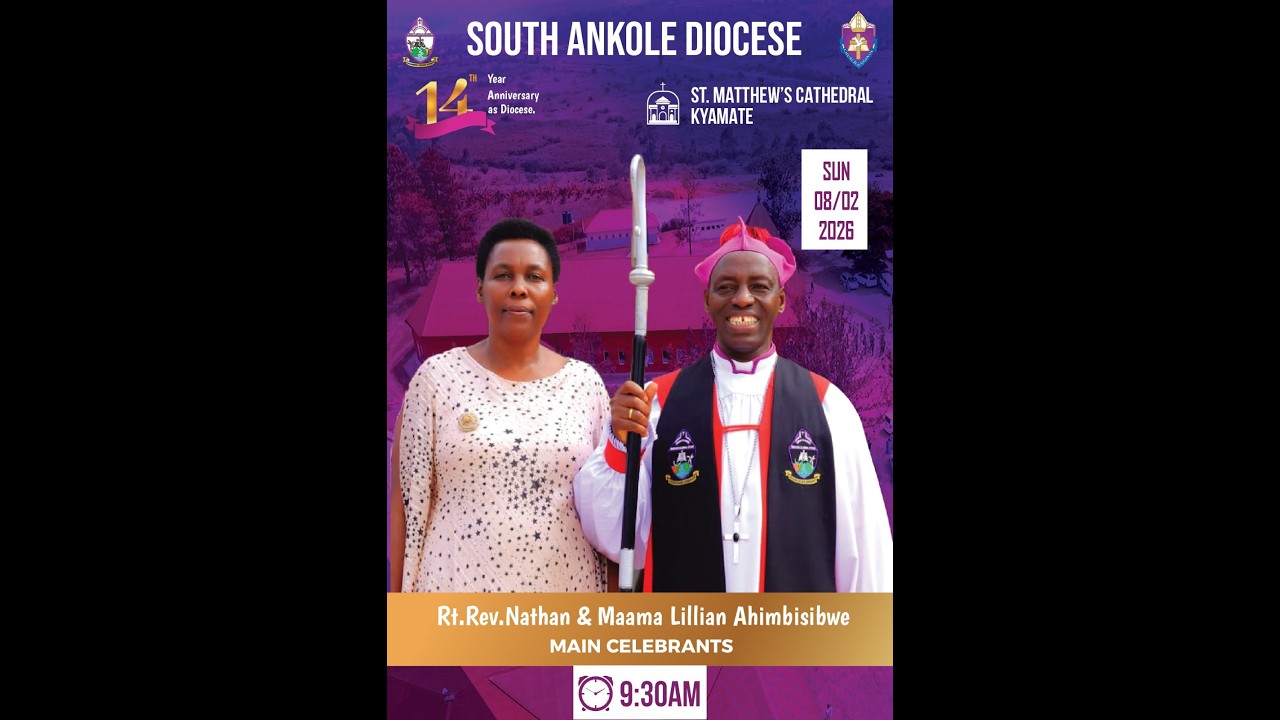 SOUTH ANKOLE DIOCESE 14TH YEAR ANNIVERSARY AS DIOCESE