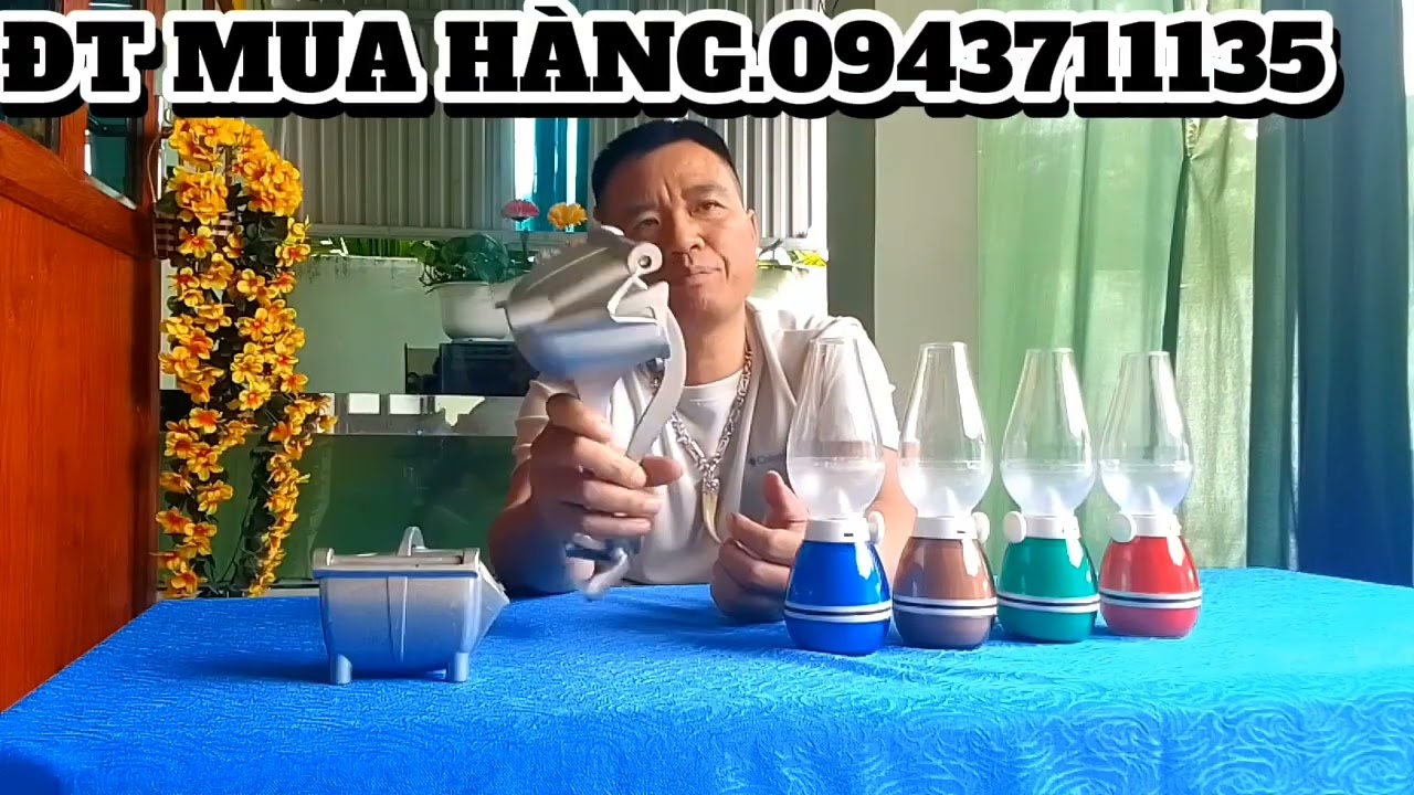 BỘ DỤNG CỤ ÉP TRÁI CÂY HOA QUẢ CẦM TAY ĐA CHỨC NĂNG LOẠI TO CHUẨN 