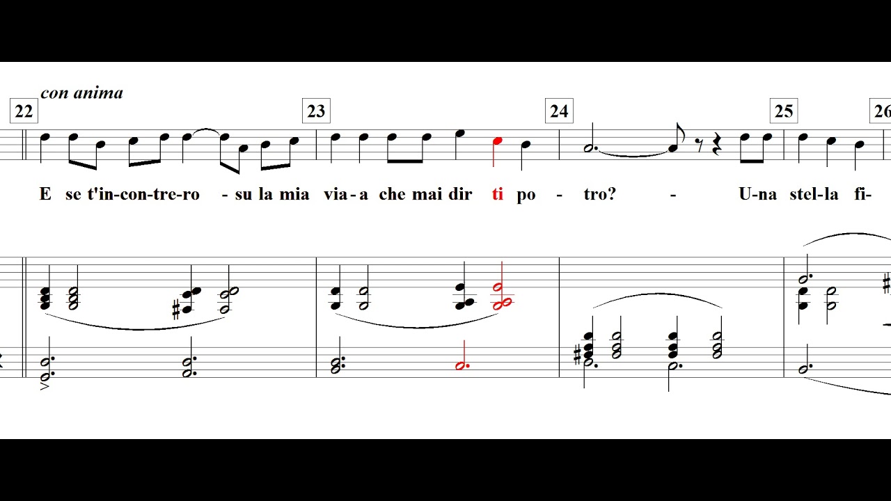 Tormento(고뇌) / F.P. Tosti-for Soprano
