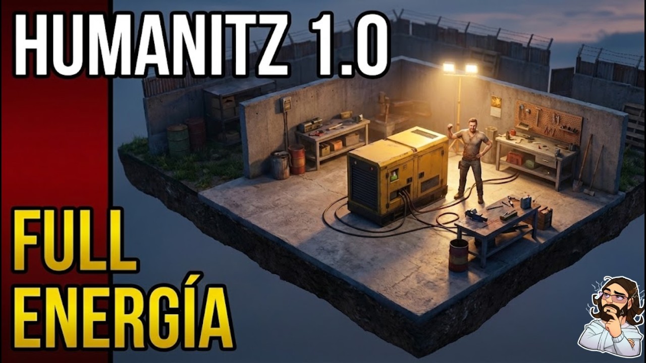 Necesitamos ENERGÍA YA: Misión Generador y Taller Avanzado Humanitz Gameplay Español #7