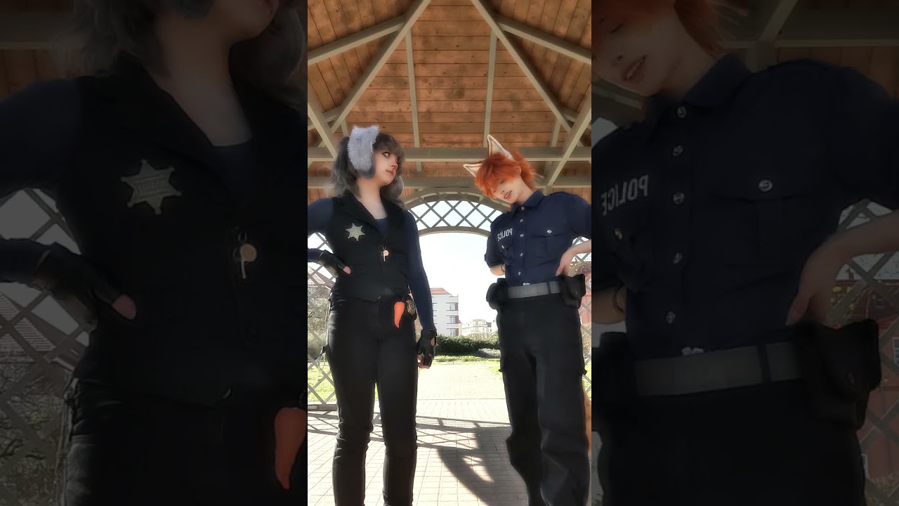 🐰🥕Judy Hopps and Nick Wilde Cosplay🚓🦊 