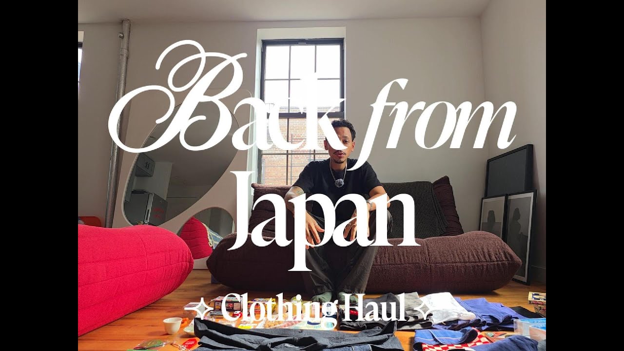 What I Bought in Japan | Kapital, Human Made, MUJI, Uniqlo, Levis and More