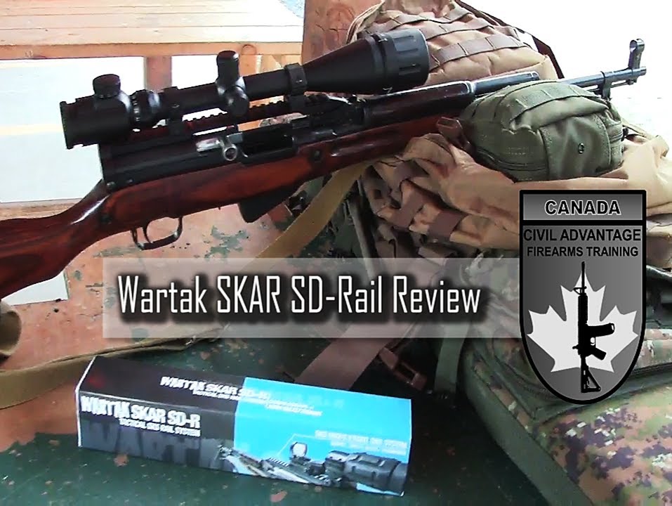 The Best SKS Optic Mount Ever?? - Wartak SD Rail Review