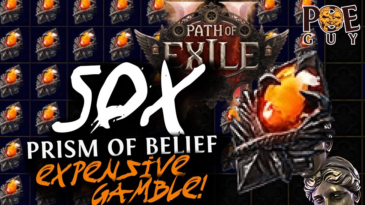 [PoE2] Что мне дали 50x Драгоценностей Призма Веры - Дорогая азартная игра Path Of Exile 2!