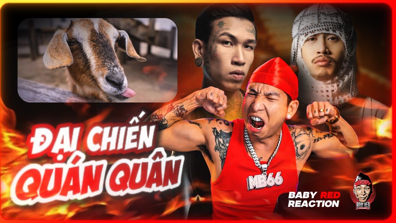 Baby Red Reaction | Roberto - Rapper Lè Nhè - Dế Choắt Dissing | Quán Quân Rap Việt Đại Chiến !!!