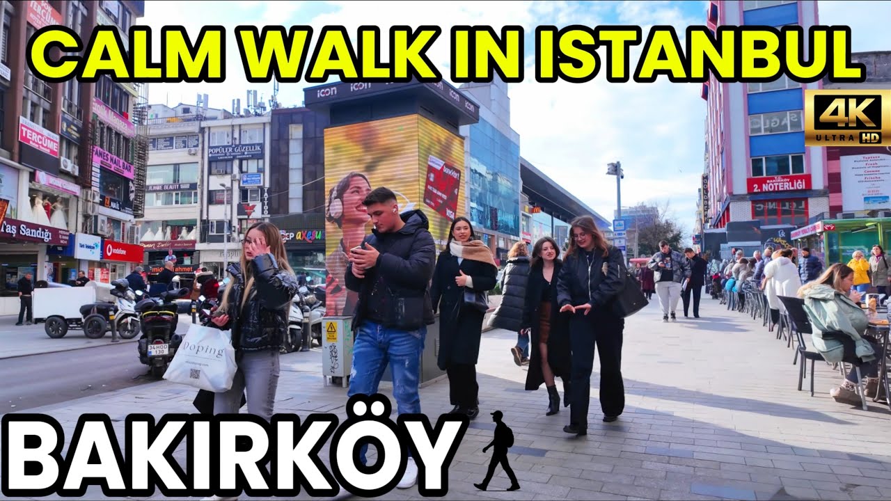 CALM WALK THROUGH BAKIRKÖY ISTANBUL | HISTORY, SEA & LOCAL LIFE
