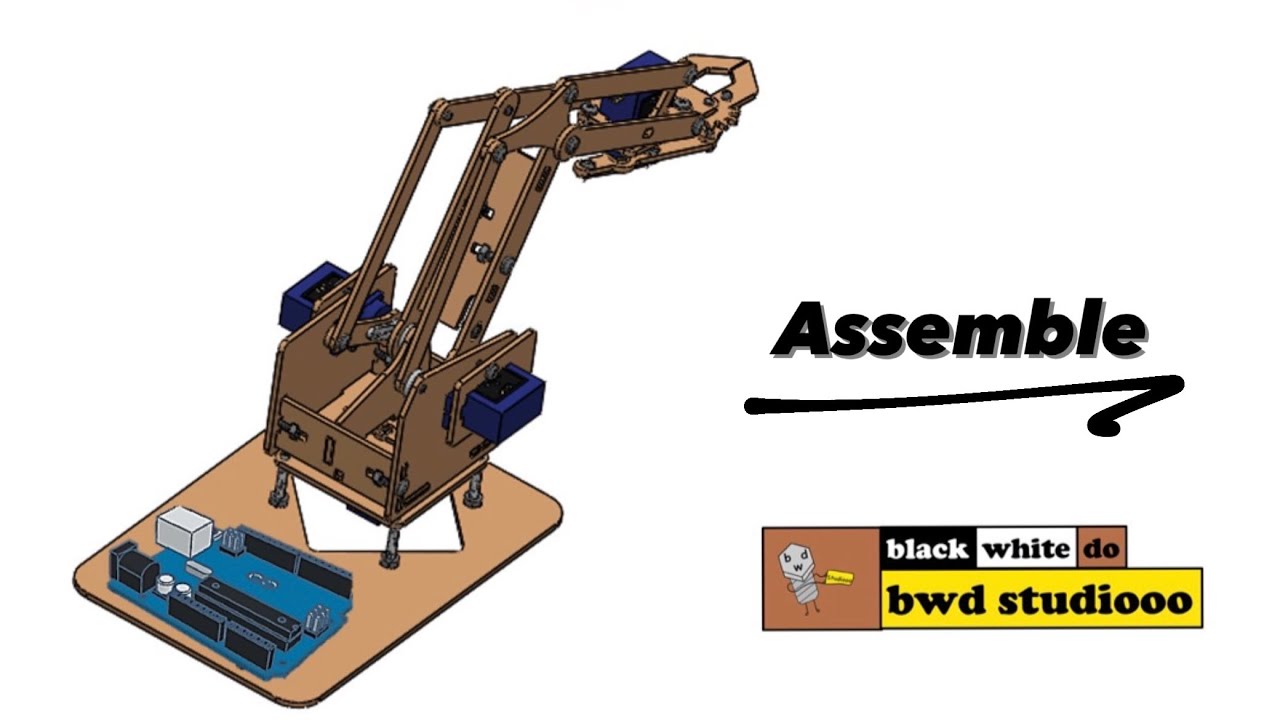 MeArm機械手臂-組裝篇//MeArm Robotic Arm assemble