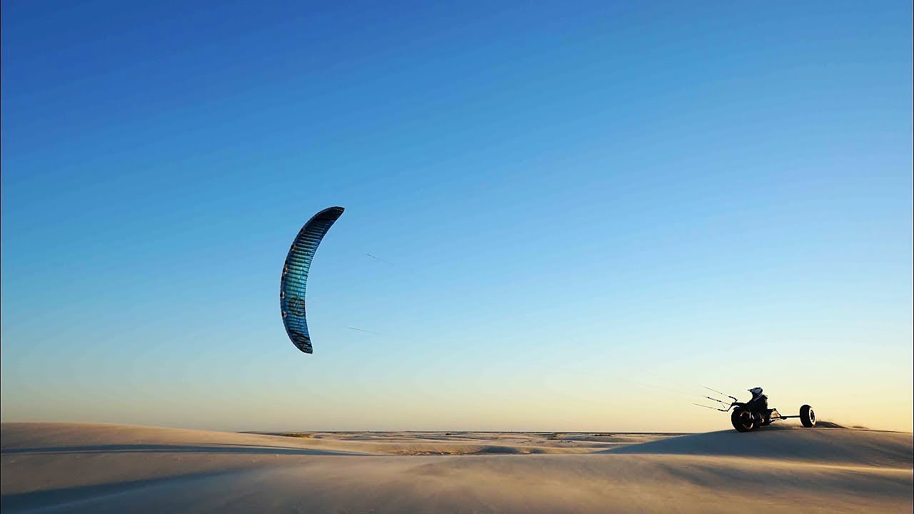 Sunset buggy session in the dunes of Borkum