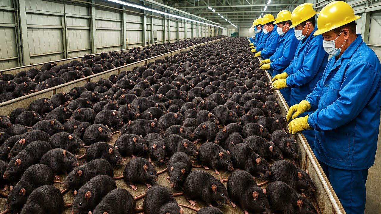 Les Fermiers Chinois Élèvent et Consomment 1,2 Milliard de Rats de Bambou – Documentaire Choc !