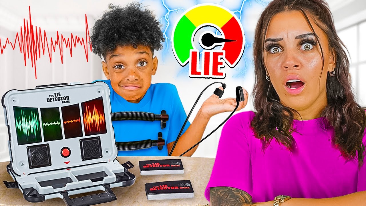 KYRIE TAKES LIE DETECTOR TEST | The Prince Family Clubhouse