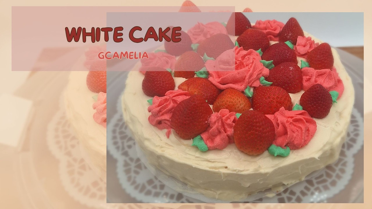 Easy White Cake For Beginners