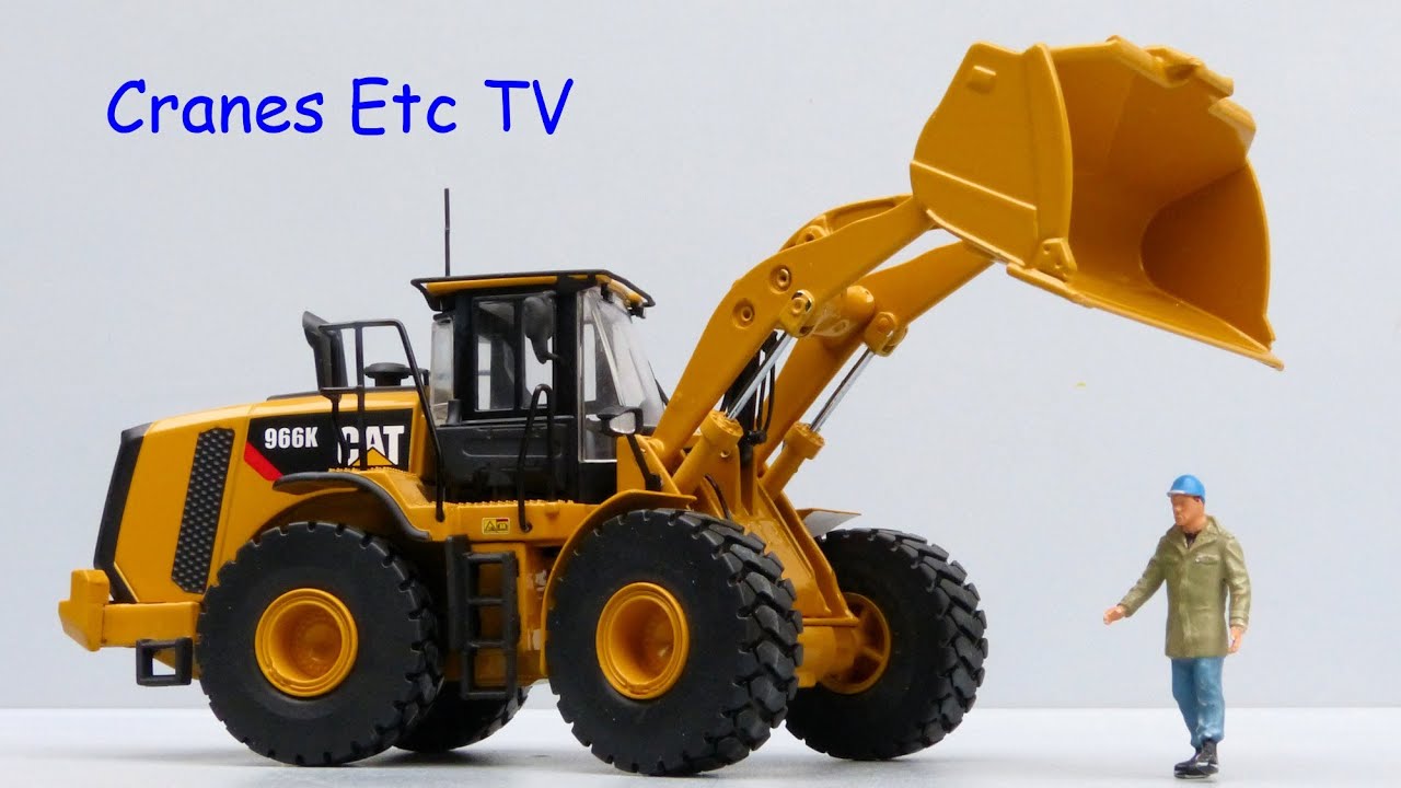 Tonkin Caterpillar 966K Wheel Loader by Cranes Etc TV