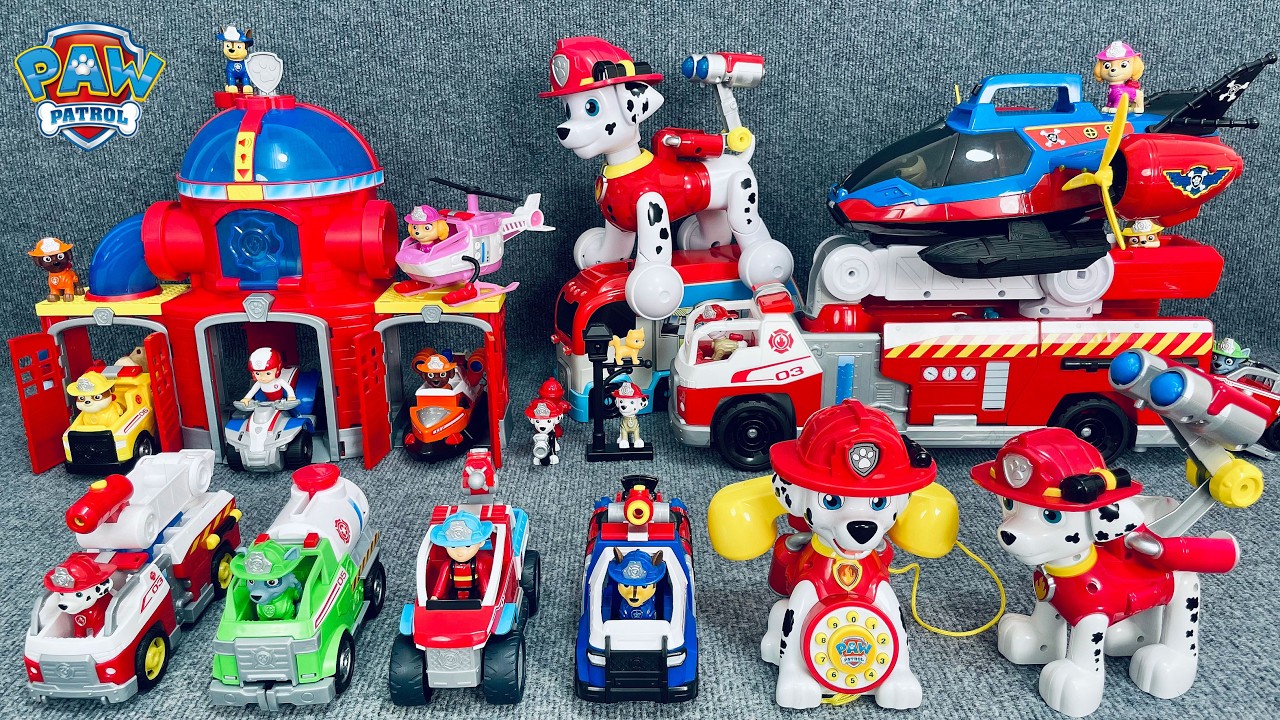 37 Minutes Satisfying with Unboxing Paw Patrol Toys Collection ASMR | Toy Review