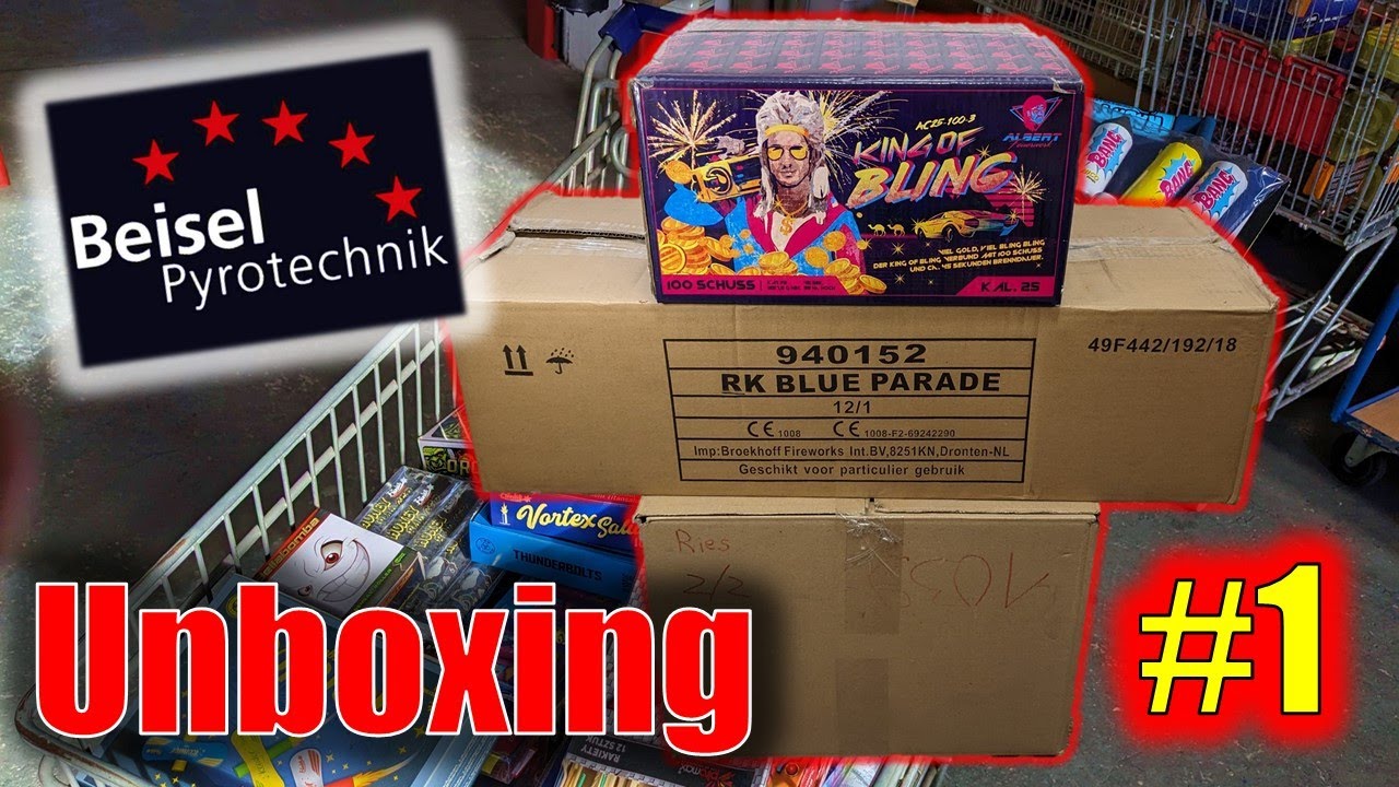 Beisel Bestellung Nr. 1 2023 / Silvesterfeuerwerk Unboxing [Twins Fireworks]