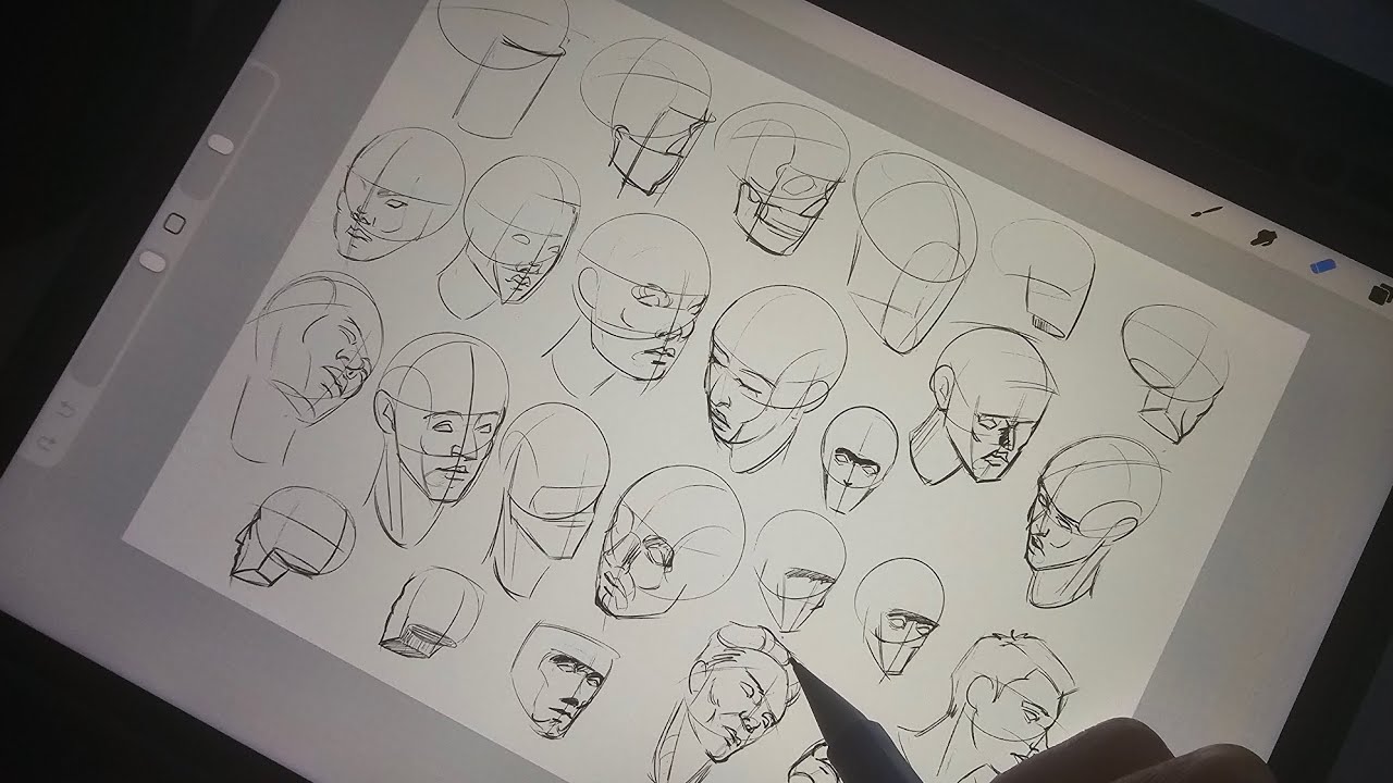 Daily practice | Morpho head drawing | Drawing sound 