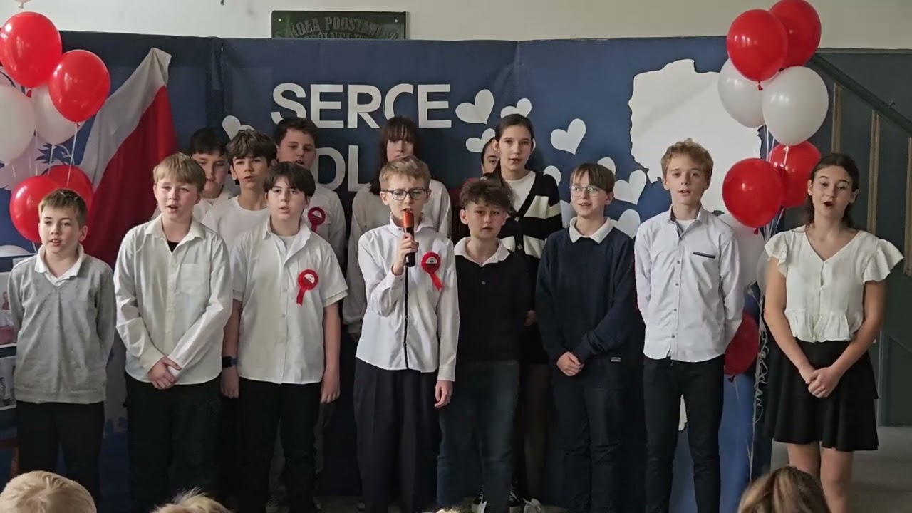Apel z okazji Dnia Niepodległości - klasa VI