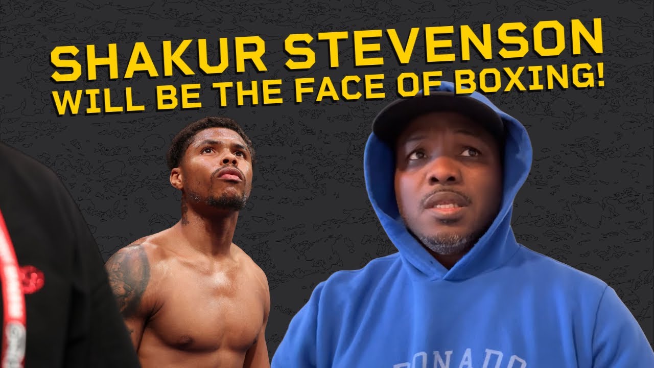 SHAKUR STEVENSON WILL BE THE FACE OF BOXING 