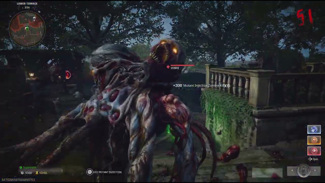 CODBO 6 zombies Shattered veil highest personal round