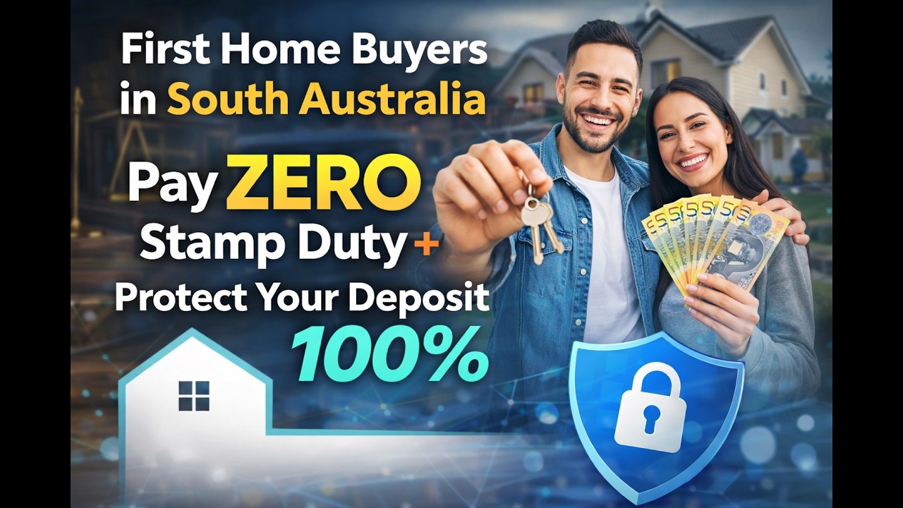 First Home Buyers in South Australia  How to Pay ZERO Stamp Duty + Protect Your Deposit 100%
