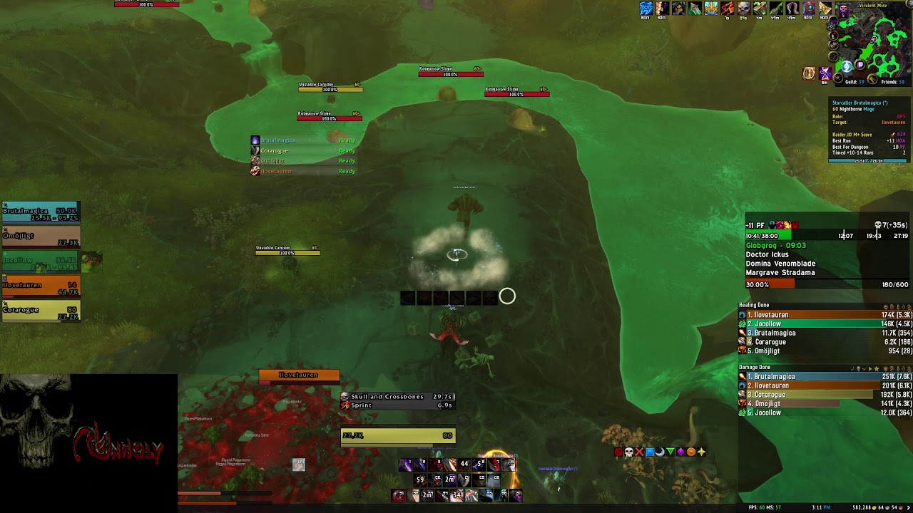 Plaguefall - Mythic Plus 11 - Outlaw Rogue
