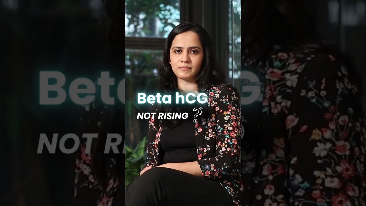 Is Beta hCG rising but NOT doubling? Dr Sneha Sathe - Fertility specialist #yourivfdoc #infertility
