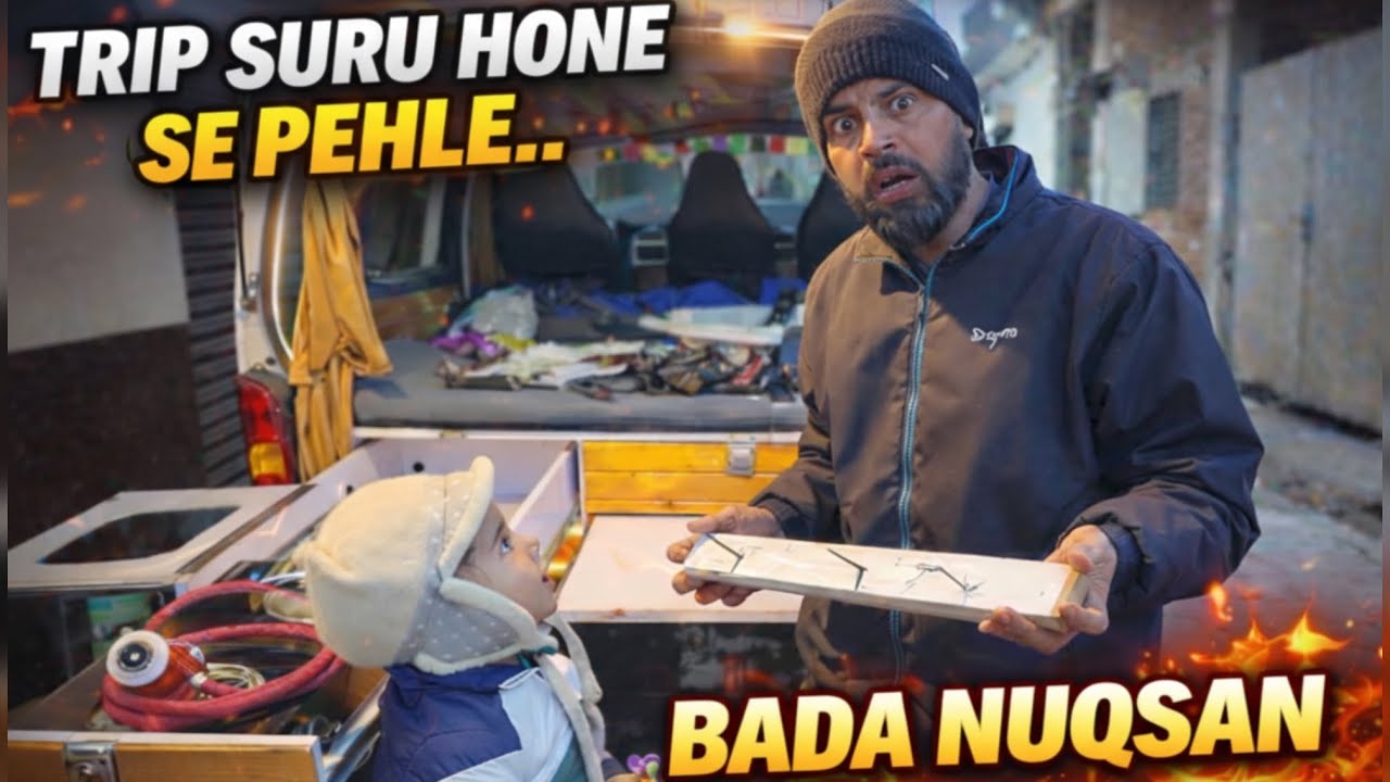 Trip Start Hone Se Pehle Hi Nuksaan Ho Gaya 😞 | Caravan Preparation Gone Wrong